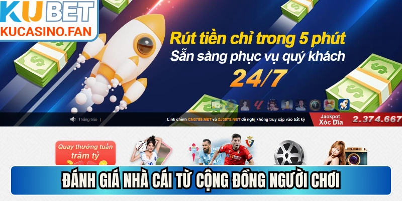 Đánh giá nhà cái từ cộng đồng người chơi