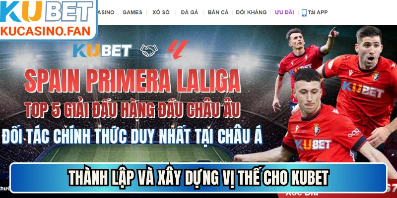 Thành lập và xây dựng vị thế cho Kubet